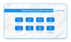 مثال داده های غیرساختاریافته