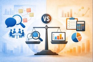 تفاوت تحقیقات کیفی و کمی در مطالعات بازار